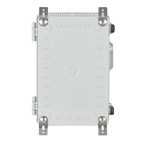 Waterproof IP67 Outdoor Junction Box - Plastic ABS (Grey)