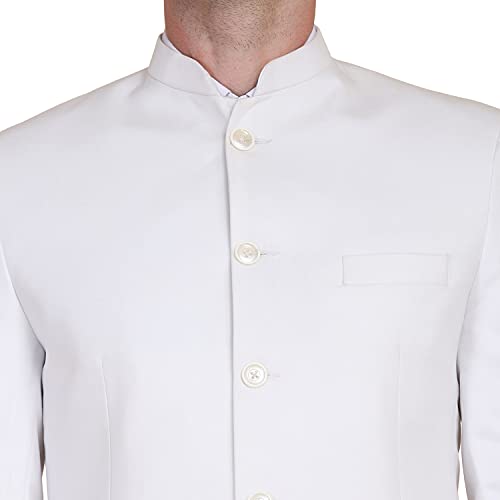Image of TAHVO Grey Notched Lapel Blazer with Hanky