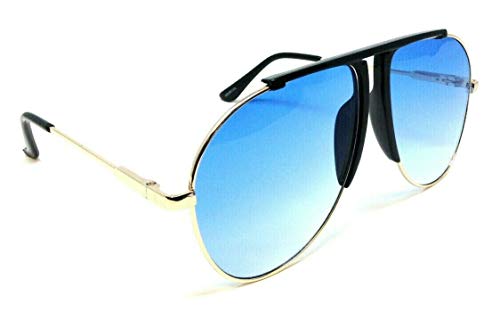 Vegas Outdoorsman Oversized Turbo Aviator Sunglasses