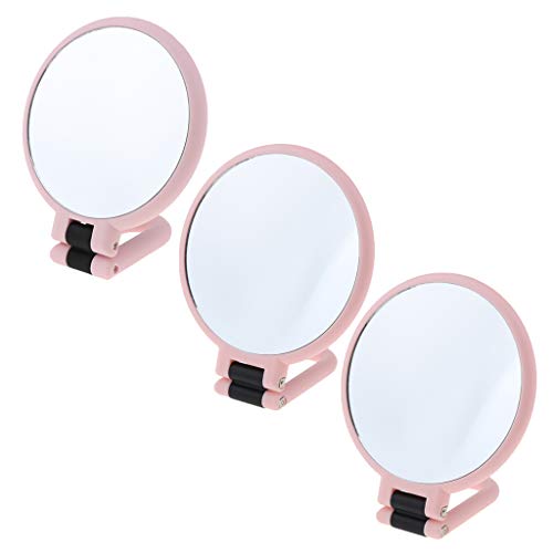 Espejo de Maquillaje Redondo Portátil de Doble Cara miniatura 4