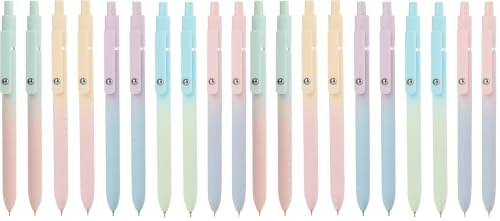 Image of Ddaowanx Gel Pens Set,10 Pcs 0.5mm Retractable Quick Dry Black Ink Pens (Pack of 2)