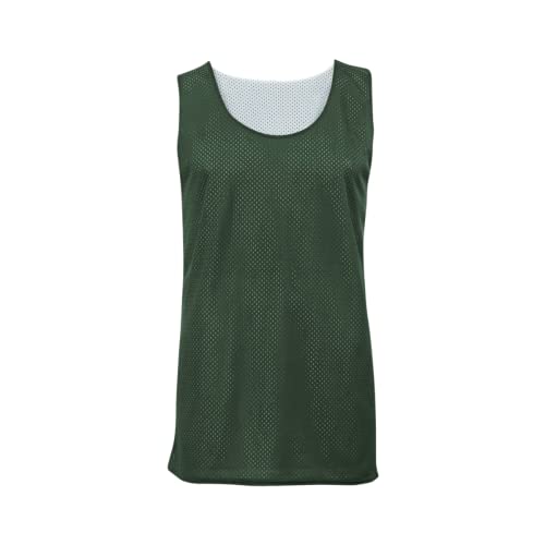 Badger Sports Mesh Rev. Tank - L - FS/WH