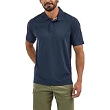 ATG by Wrangler Men's Chesapeake Polo Shirt, Blue Nights, Large