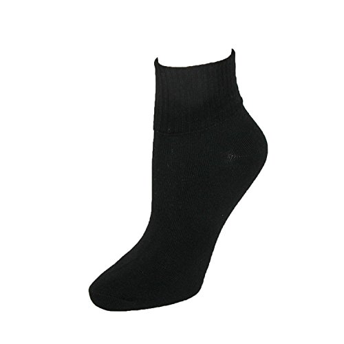 Image of Hanes Women's Comfort Collection Cuff Socks, 5-Pack