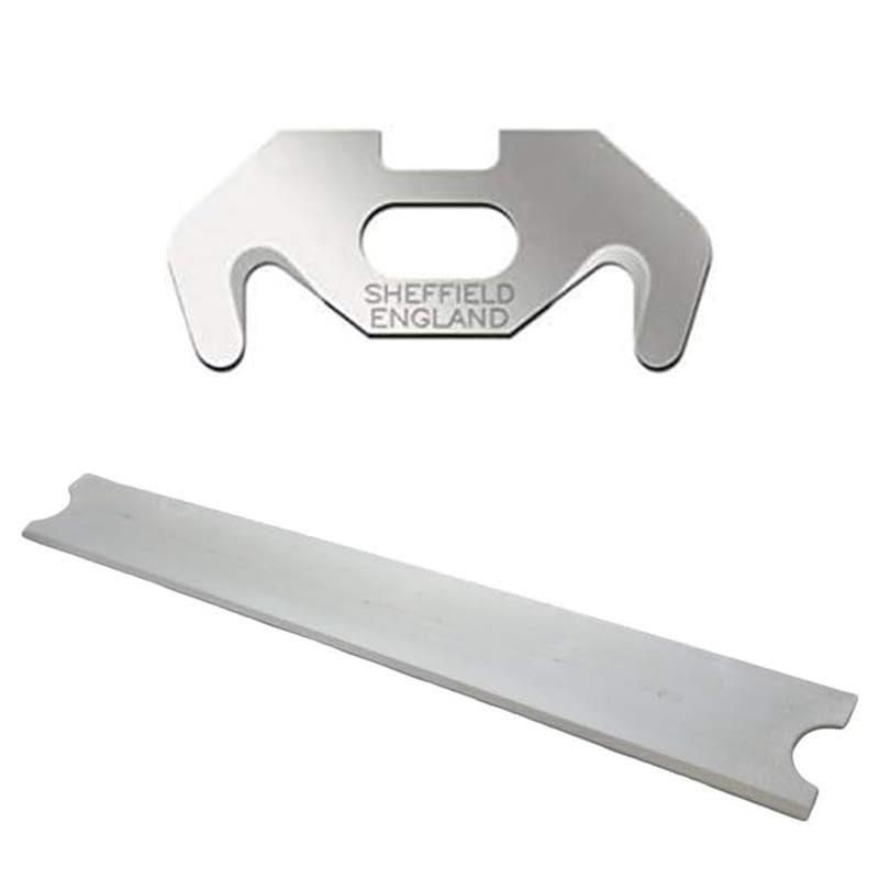 Set of Replacement Safety Blade Hook & Straight (2x10pc) for Utility Fish Knife