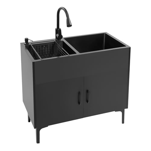 Mueble lavandería de 32in para solucionar la falta de espacio y limpieza en la colada 2