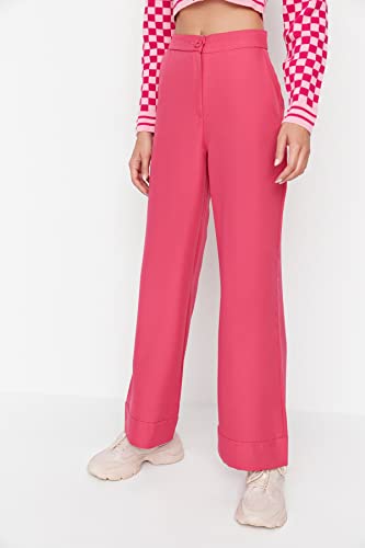 Trendyol Dames Normale taille Wijde pijpen Broek - Afbeelding 5