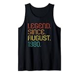 Photo Gallery legend since august 1980 retro 42 years old 42nd birthday canotta Photo Gallery legend since august 1980 retro 42 years old 42nd birthday canotta