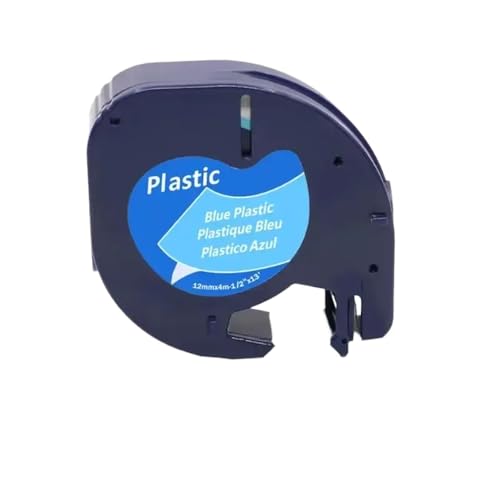 20pcs 12mm x 4mxe[vf91330 91200 91331 91201 12267 18769 18771 for lt-100h lt-100t(20PCS Black on Blue)