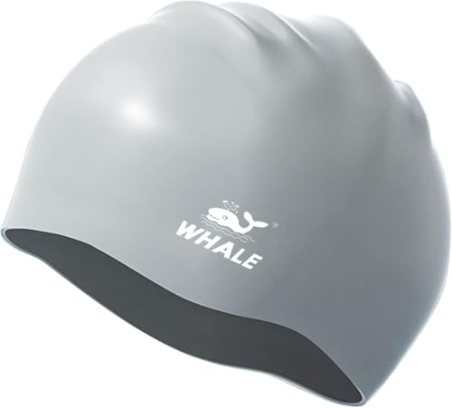 WHALE Extra Large Swim Cap for Women Men