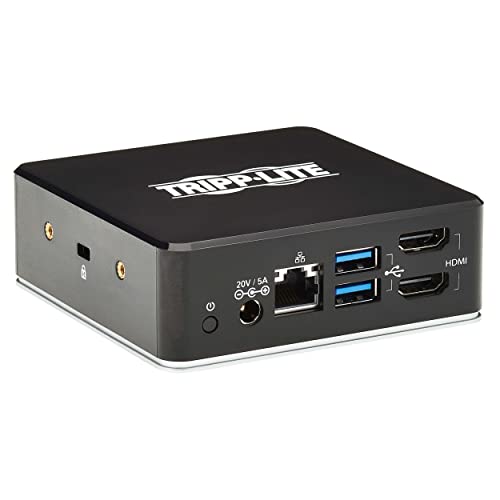 Doble pantalla HDMI con base USB C Tripp Lite U442-DOCK20-B para portátiles sin puertos