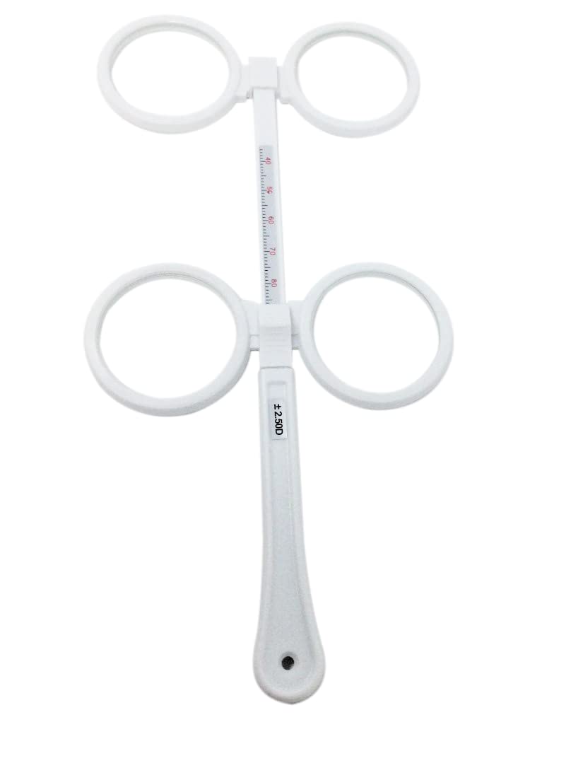 +/- 0.25 to +/- 4.00 Optical Flipper Plastic Confirmation Flip Lens Instrument (2.5)