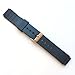 Waterproof Silicone Rubber Watch Strap Watch Band (16mm) for Casio MQ-24/MQ-58/104/76/71/98 (Black/Black Buckle)