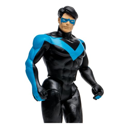 McFarlane Toys, DC Multiverse, 5-inch DC Super Powers Nightwing Action Figure with 5 points of articulations - Image 2