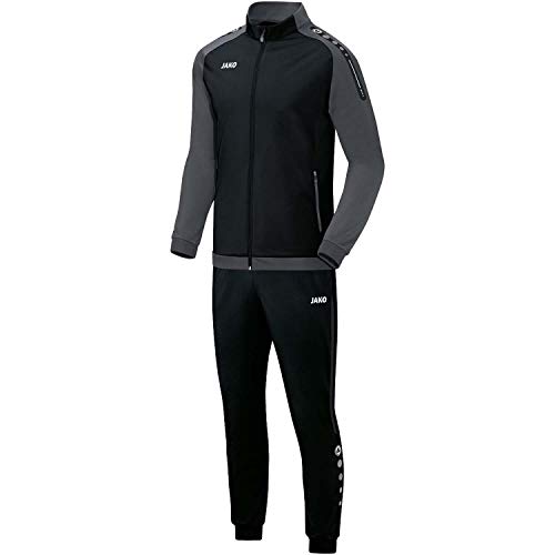 JAKO Herren Trainingsanzug Polyester Champ schwarz/anthrazit XL M9117