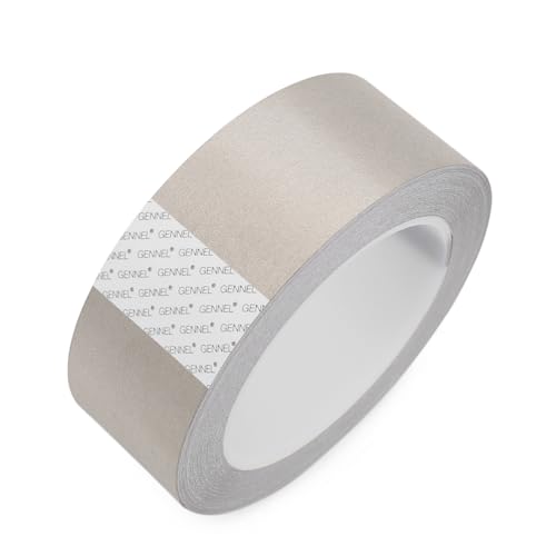 Image of 40mm x 20M (1.6in x 65ft) Conductive Fabric Tape, Faraday Cloth Tape | Single sided adhesive, for Laptop Cellphone Repair, EMI Shielding, Interference Signal Blocking, Cable Wire Harness Wrapping