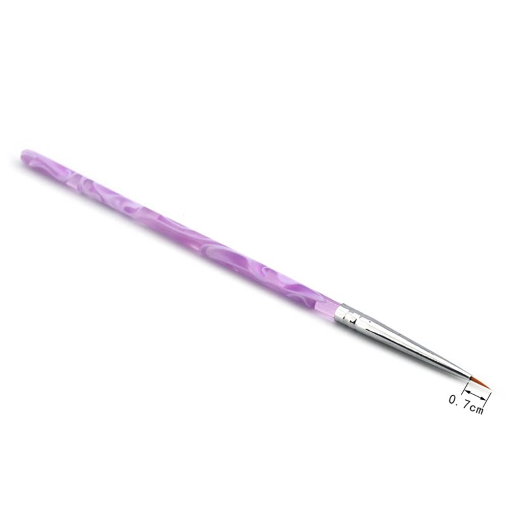 Acrylic Nail Art Brush Liner Panting Drawing Gel Extension Brush Pen Professional Manicure Brush Nail Brush Set