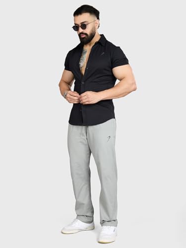 Image of FUAARK Mens Slim Fit Breathable, Lightweight & Stretchable Shirt for Casual wear
