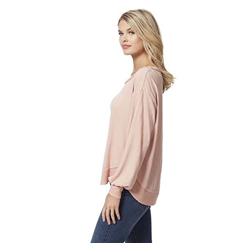 Jessica Simpson Women's Poppy Rib Trim Pullover3