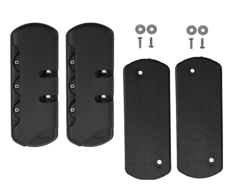 Image of Luggage Wheel,Handle,Lock Only for Replacement and Repair for VIP, Safari, Skybag, Amrican Tourister Suitcases Luggage Part (2 Pcs Number Lock)