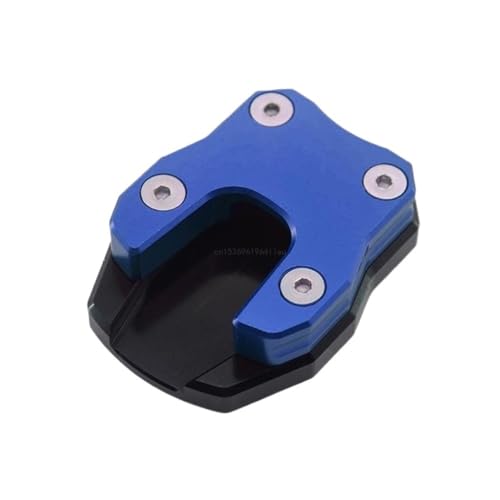 Support béquille latérale réglable moto et élargisseur de pied universel en aluminium