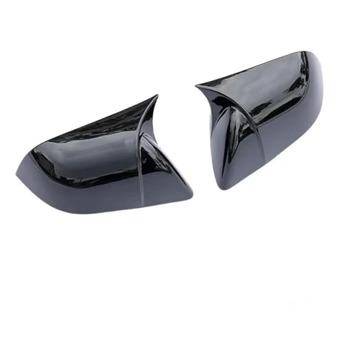 Coque de rétroviseur latéral Tesla Model 3 Y carbone noir brillant protection rétroviseurs