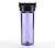 Hydronix HF3-10CLBK34, 10" Clear Housing with Black Rib Cap For RO & Filtration Systems, 3/4" Ports