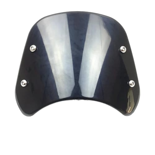 Pare-brise moto fibre de carbone : carénage rétro haut de gamme