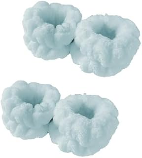 洗顔用 手首バンド リストバンド 1ペア/2ペア入り 吸水 速乾 ウォッシュバンド 洗顔リストバンド ふわふわ 柔らかい 伸縮性あり 手首用汗止め 洗顔 お風呂 化粧 液体が腕にこぼれるのを防ぎます