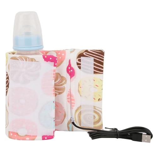 Babyflaschenwärmer für unterwegs, tragbarer USB-Reiseflaschenwärmer...