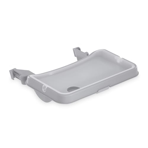 hauck Alpha Tray, Grau - 3in1 Essbrett Kompatibel mit Alpha+ & Beta+...