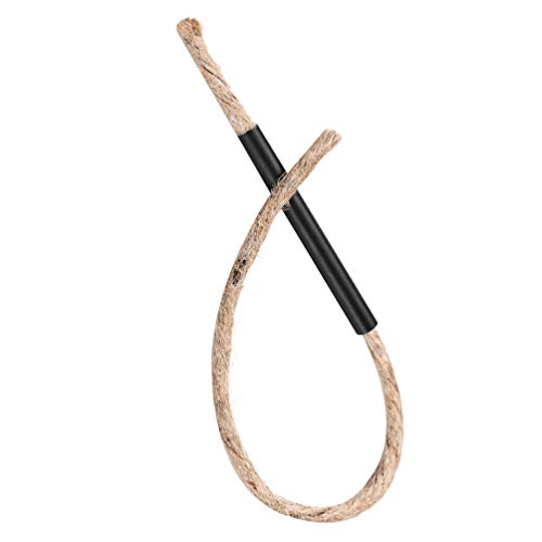VORCOOL Survival Wick Hemp Cord Tinder Wick Fire Starter Rope Bellows Survival Tool for Outdoor Camping Hiking Backpack Equipment - Image 3