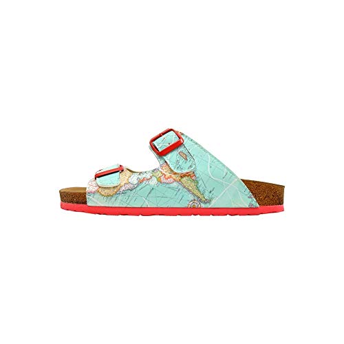 DOGO Stella, Sandalia Mujer, Multicolor, 40 EU