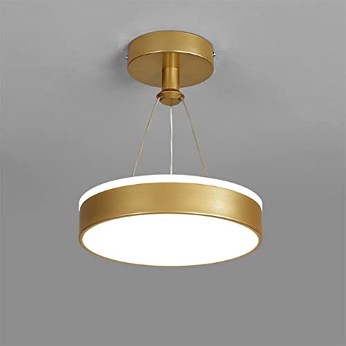 Lampe suspendue moderne ronde LED et lustre de plafond pour restaurant et bureau