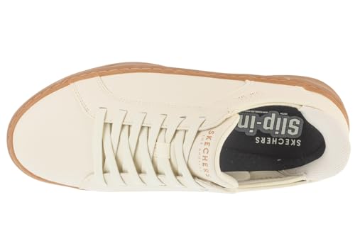 Image of Skechers Mens Court Break - Double Vented Slip-ins Sneaker | Casual Shoe, Air-Cooled Memory Foam, No Tie Fit, Hands Free Slip-ins