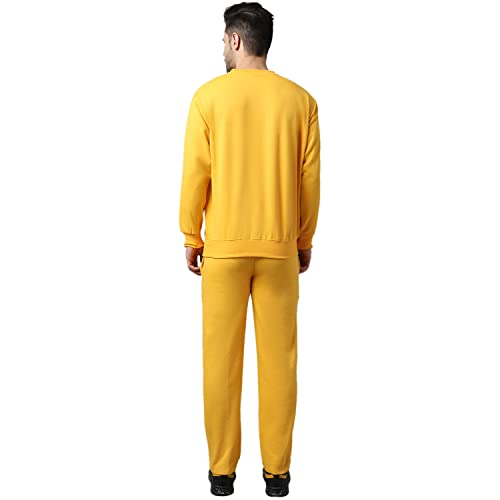 Image of Mack Jonney Fleece Solid Tracksuit Co-ord Set for Men- SW RN LOWER 02-P