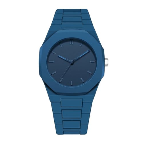 Image of Shocknshop Minimalist Creative Sketch Design Black Analog Plastic Chain Strap Wrist Watch for Men Boys -WCH375