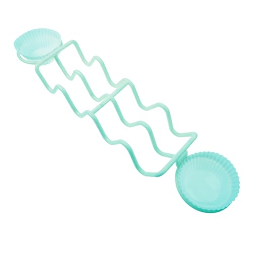 VOSAREA 4-slot Taco Holder Stand Mexican Kitchen Accessory Fiesta Party Tray Easy Cleaning Compact Design for Kitchen