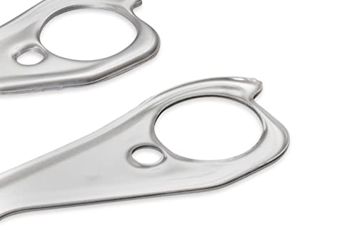 Flowtech 99150Flt Header Gaskets - Aluminum-Layered - 262-400 Chevrolet Small Block Gen I 1955-91 #TOP3