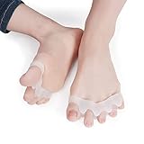AnNido Toe Separators Hammer Toe Straightener for Hammer Toes, Toe Straighteners for Crooked Toes In Shoes for Foot Pain Toe Stretchers for kids Women Men