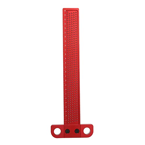 Règle carrée de type T en alliage d'aluminium durable pour menuiserie précise 12"