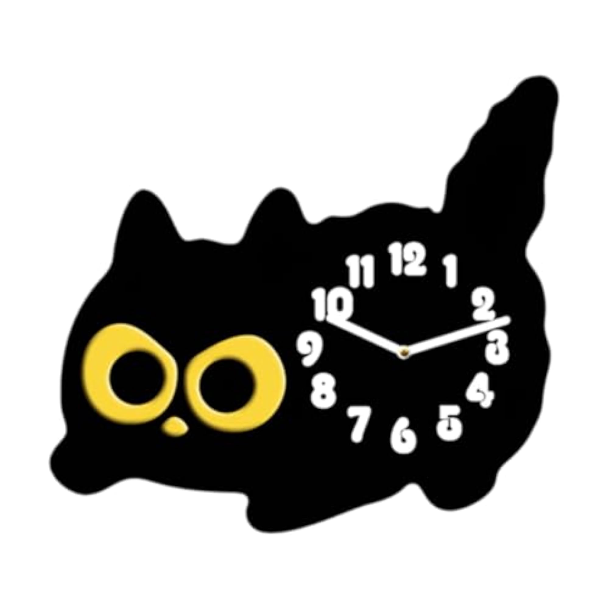 Cute Acrylic Cat Desk Clock