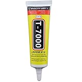 FIXWANT T-7000 Upgrde Glue for Phone Glass Fabric Craft Loudspeaker, T7000 High Viscosity Glues for Cell Phone Screen Repair (1 x 50ML/1.68fl.oz)
