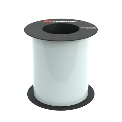 LabelTac LT9 Wide-Format Vinyl Labeling Supply (Clear, 6in x 75ft)
