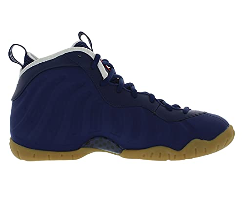 Nike Little Posite One Pro Boys Shoes Size 7, Color: Navy/Red/Gum3