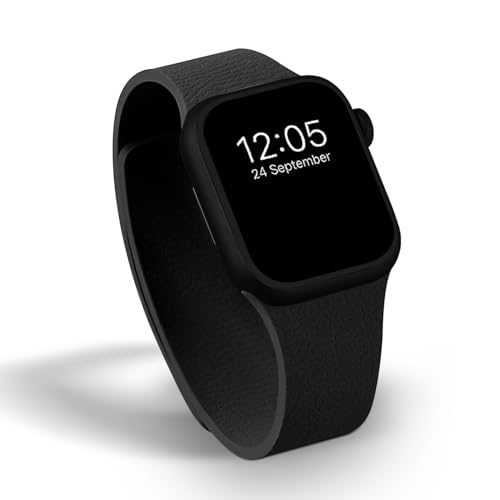 Image of GRIPP Pebble New Edition Premium Silicone Magnetic Watch Strap for 44mm /45mm /46mm /49mm, Watch Series 11 /10 /9 /8 /7 /6 /5 /4, SE 3 /2 /1, Ultra 3 /2 /1, Lightweight, Adjustable (Watch Not Included)