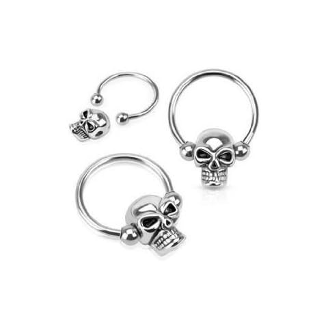 Piercing anneau Teton Tête de Mort - ile aux piercings Cover