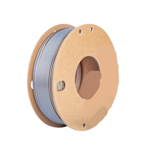 Filament soie tricolore 1.75mm éclat brillant pour impressions 3D aux reflets satinés