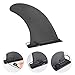 KDAMGOQE Paddle Board Fins Replacement Paddleboard Fin Removable Kayak Paddle Universal Plastic Bodyboards Waterproof Stand Up Inflatable Paddle Board Accessories 8.5x7.1x1.4 inch
