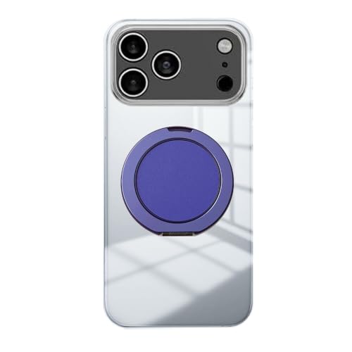 UOWORLD | ݊iXiaomi POCO X7 PRO 5GΉP[X Ot \tgtBt  킢 X^h@\t CX[dΉ ϏՌ ^ NA Jo[(Ring J[Fp[v Purple)